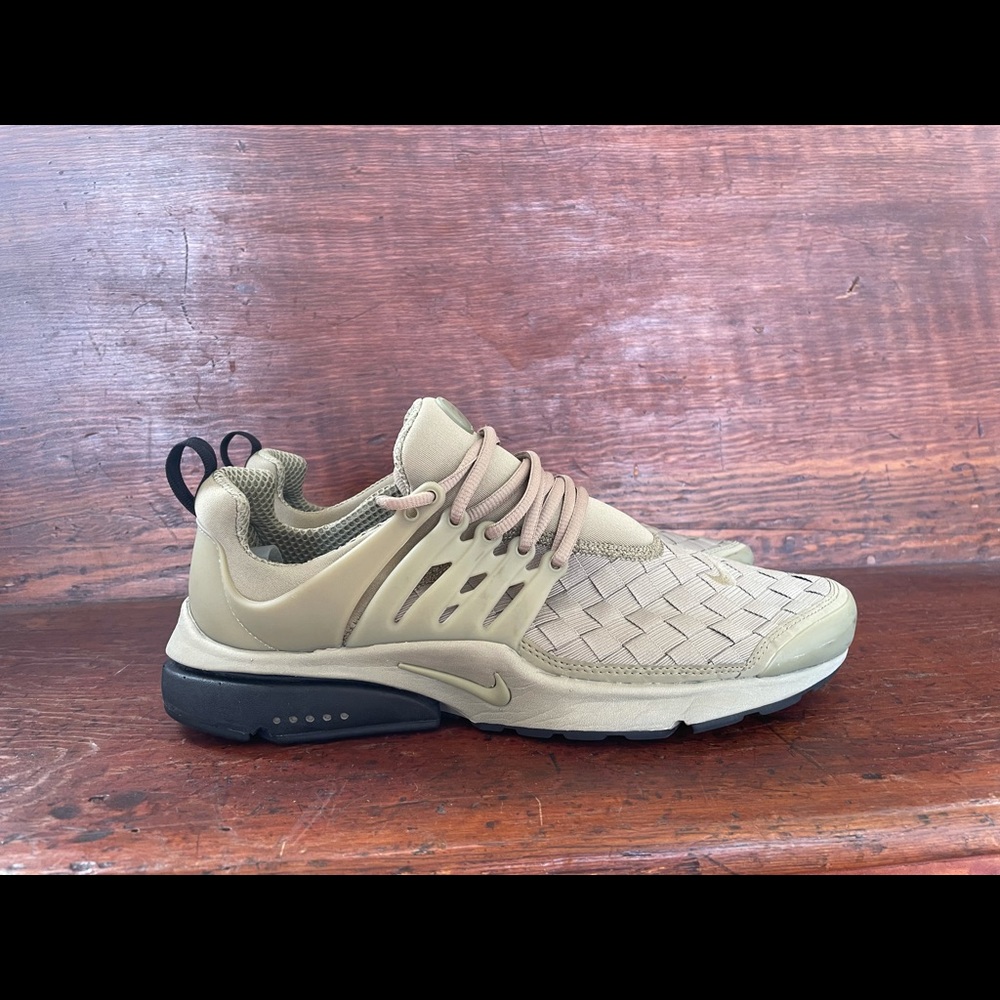 Nike Air Presto Woven sz 12 Olive Max Jordan vtg